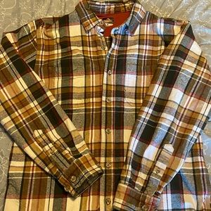 Ridge cut tough wear flannel mens